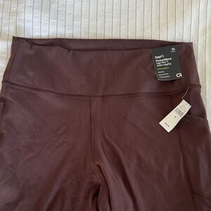 GAP Brown PowerMove Leggings